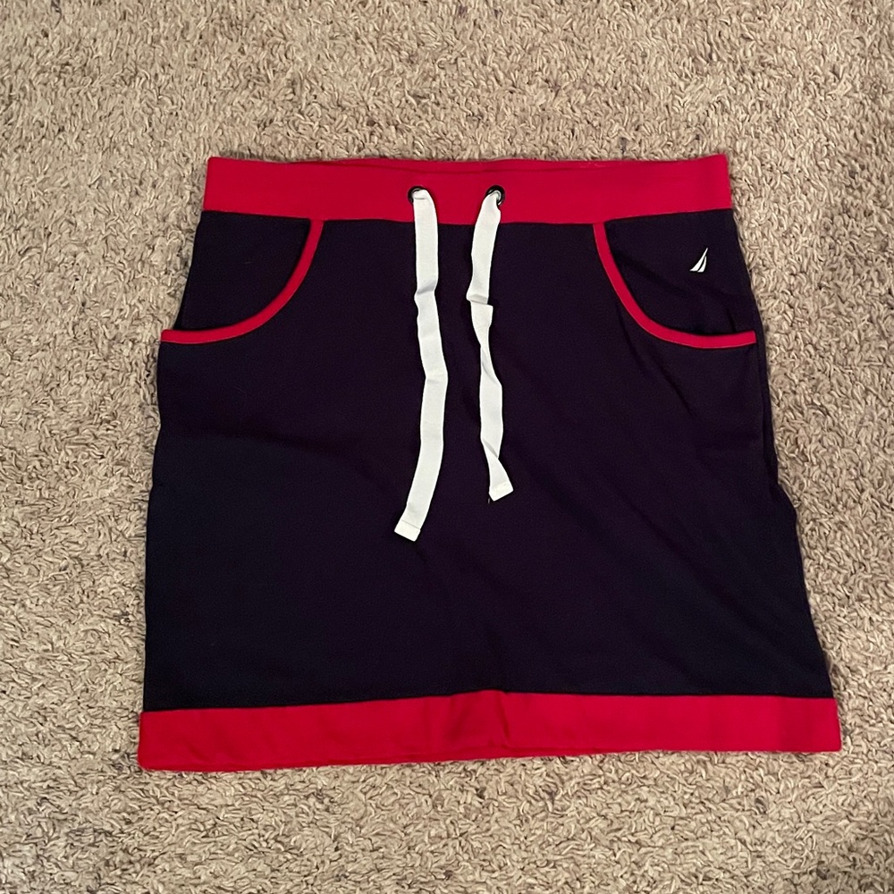 Nautica Jersey mini skirt